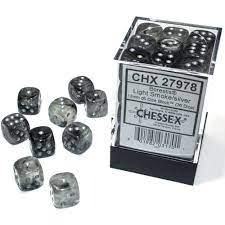 CHX27978 12mm 36d6 Borealis Luminary Light Smoke/Silver